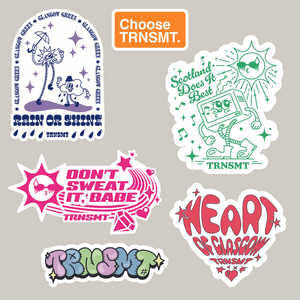 TRNSMT Graphic Stickers